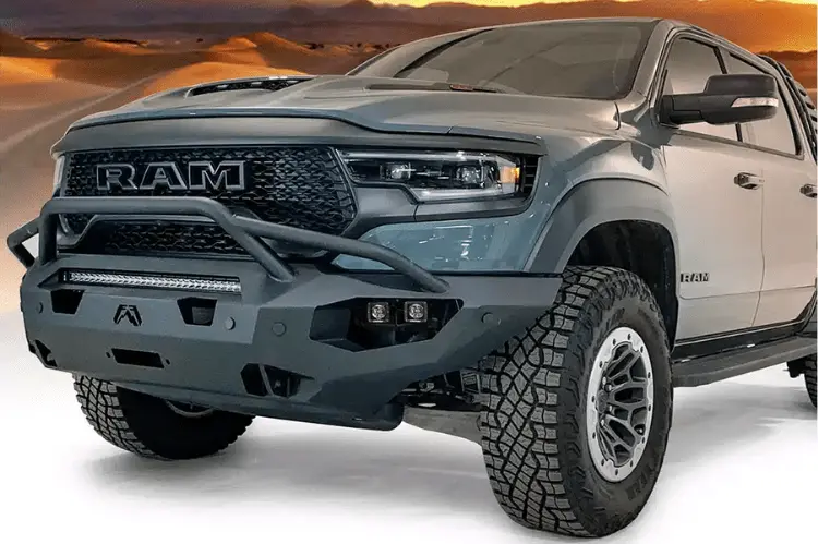 Fab Fours Dx21-X5552-1 Dodge Ram 1500 Trx 2021-2024 Matrix Front Bumper Pre-Runner Guard 1