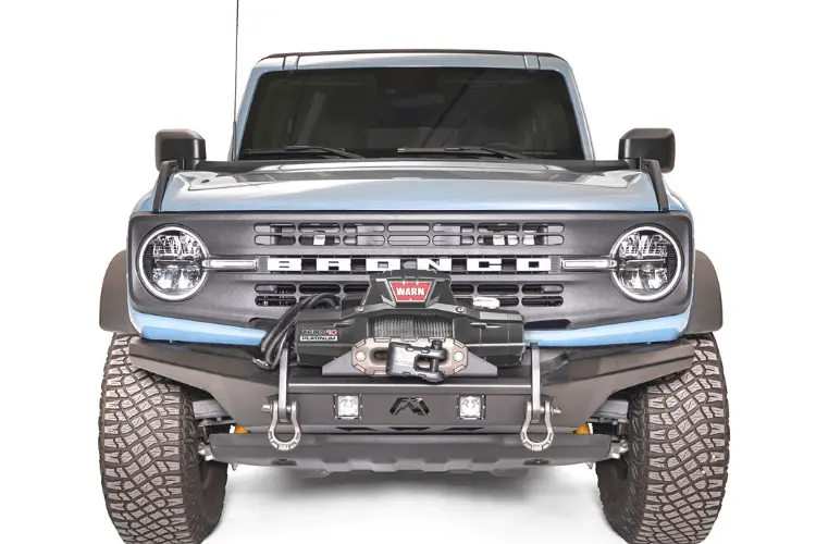 Fab Fours Fb21-B5251-1 Ford Bronco 2021-2024 Stubby Front Bumper No Guard 1