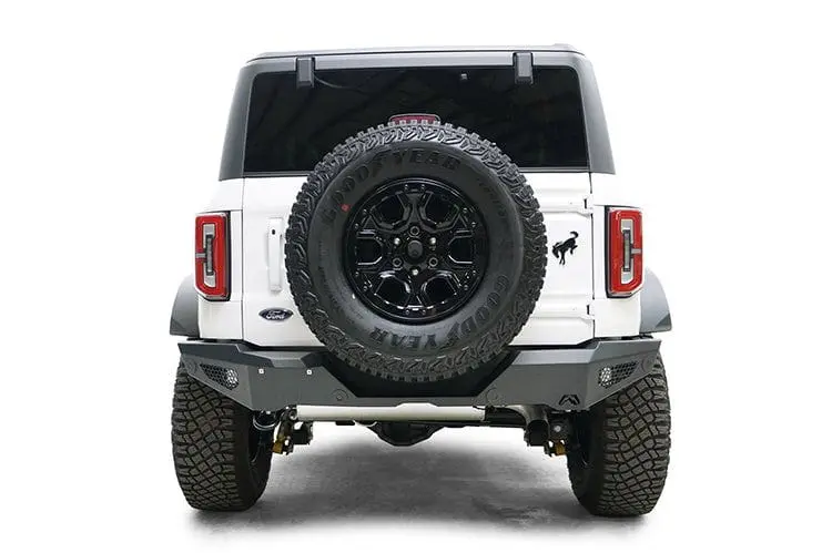 Fab Fours Fb21-Y5252-1 Ford Bronco 2021-2024 Standard Rear Bumper Non Winch 1