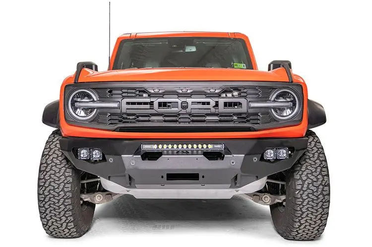 Fab Fours Fbr22-X5751-1 Ford Bronco 2022-2024 Matrix Front Bumper Winch Ready No Guard 1