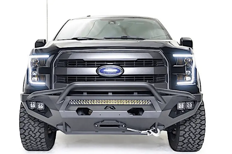 Fab Fours Ff15-D3272-1 Ford F150 2015-2017 Aero Front Bumper Pre-Runner Guard 1