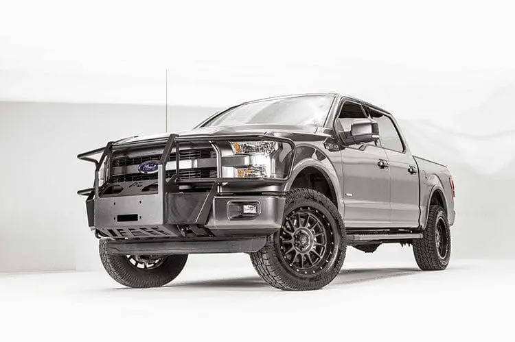 Fab Fours Ff15-N3270-1 Ford F150 2015-2020 Full Guard Winch Mount Front Bumper 2