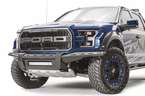 Fab Fours Ff17-D4371-1 Ford F150 Raptor 2017-2020 Aero Front Bumper No Guard 1