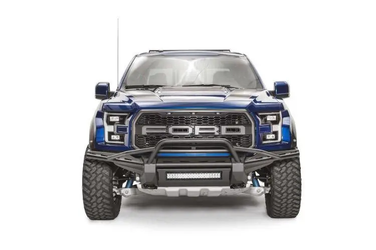 Fab Fours Ff17-D4372-1 Ford F150 Raptor 2017-2020 Aero Front Bumper With Pre-Runner Guard 2