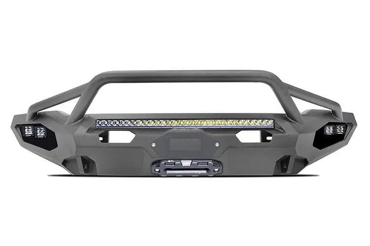 Fab Fours Ff17-X4352-1 Ford F150 Raptor 2017-2020 Matrix Front Bumper Winch Ready With Pre-Runner Guard 1