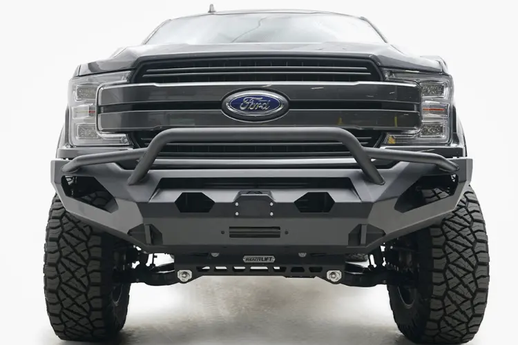 Fab Fours Ff18-X4552-1 Ford F150 2018-2020 Matrix Front Bumper Winch Ready Pre-Runner Guard 1