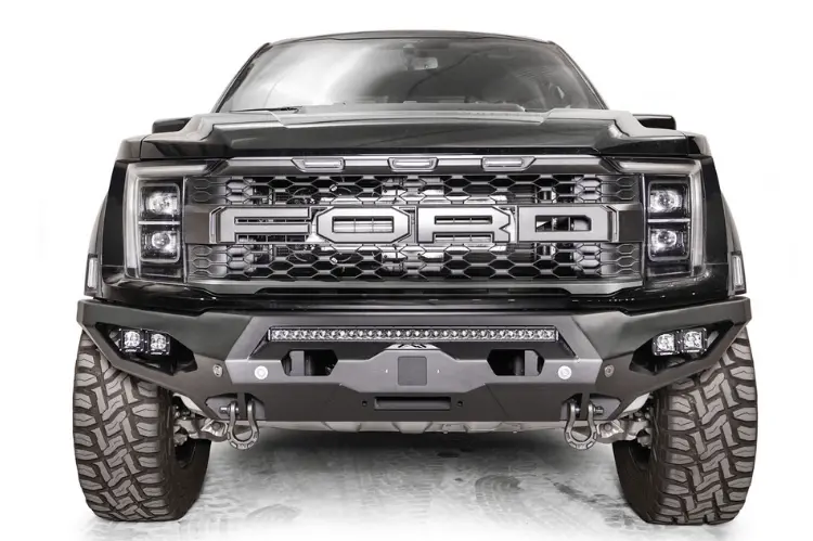 Fab Fours Fr21-X5351-1 Ford Raptor 2021-2023 Matrix Front Bumper Winch Ready No Guard 1