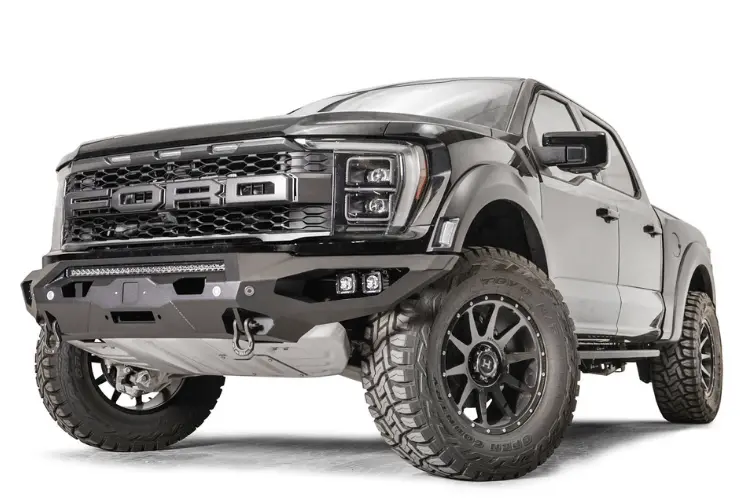 Fab Fours Fr21-X5351-1 Ford Raptor 2021-2023 Matrix Front Bumper Winch Ready No Guard 2