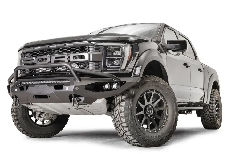 Fab Fours Fr21-X5352-1 Ford Raptor 2021-2023 Matrix Front Bumper Winch Ready Pre-Runner Guard 1