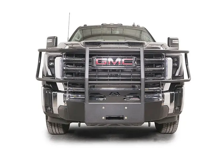 Fab Fours Gmc Sierra 2500/3500 2024 Winch Mount Front Bumper Full Guard Gm24-N6270-1 1