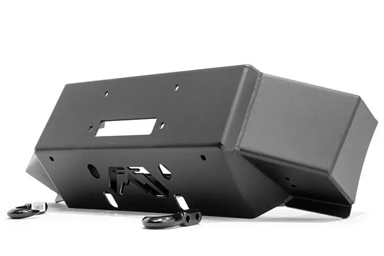 Fab Fours Fs17-N4161-1 Ford F450/F550 Superduty 2017-2020 Winch Mount Front Bumper No Guard 2