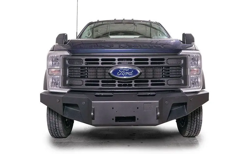 Fab Fours Fs23-A5961-1 Ford F450/F550 Superduty 2023-2025 New Premium Front Bumper Winch Ready No Guard 1