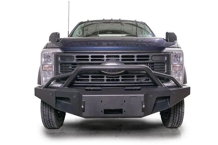 Fab Fours Fs23-A5962-1 Ford F450/F550 Superduty 2023-2025 New Premium Front Bumper Winch Ready Pre-Runner Guard 1
