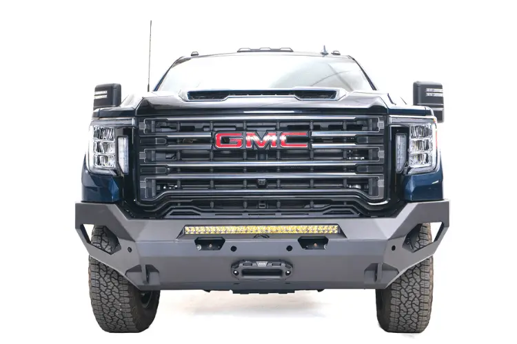 Fab Fours Gm20-X5051-1 Gmc Sierra 2500/3500 2020-2023 Matrix Front Bumper Winch Ready No Guard 1