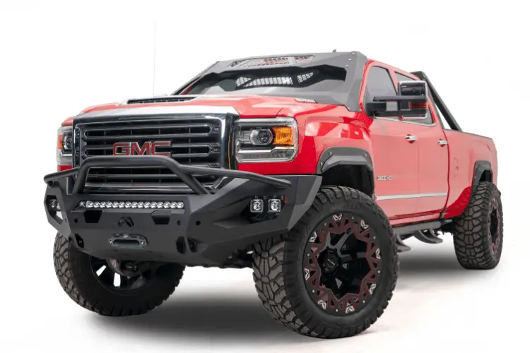 Fab Fours Gm20-X5052-1 Gmc Sierra 2500/3500 2020-2023 Matrix Front Bumper Winch Ready Pre-Runner Guard 2