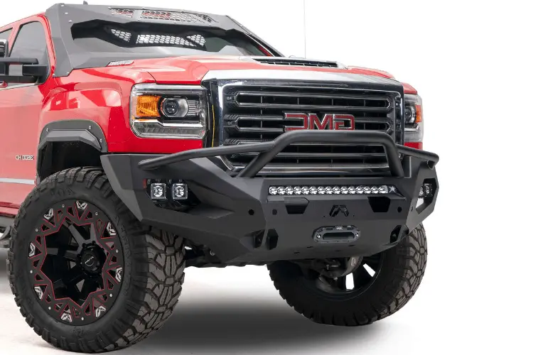 Fab Fours Gm20-X5052-1 Gmc Sierra 2500/3500 2020-2023 Matrix Front Bumper Winch Ready Pre-Runner Guard 1