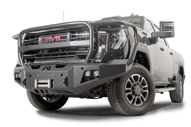 Fab Fours Gm24-A6250-1 Gmc Sierra 2500/3500 2024-2025 New Premium Front Bumper Winch Ready With Full Guard 2