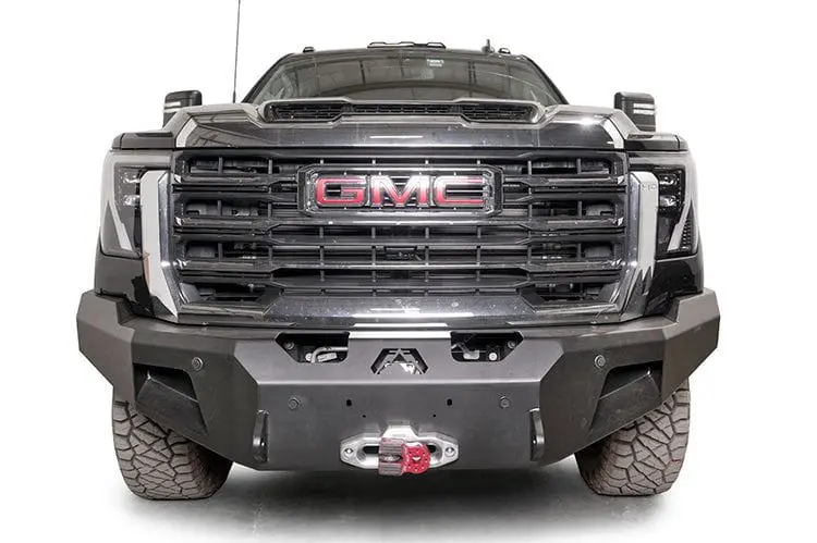 Fab Fours Gm24-A6251-1 Gmc Sierra 2500/3500 2024-2025 New Premium Front Bumper Winch Ready With No Guard 1
