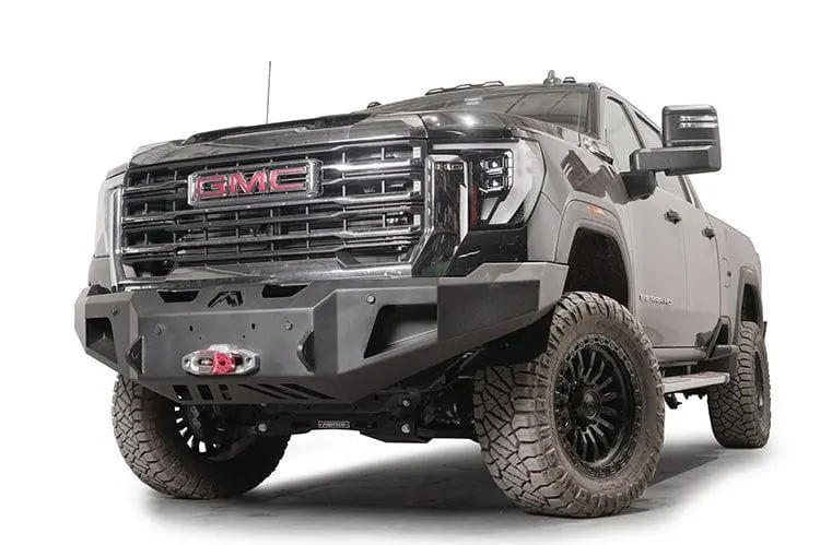 Fab Fours Gm24-A6251-1 Gmc Sierra 2500/3500 2024-2025 New Premium Front Bumper Winch Ready With No Guard 2