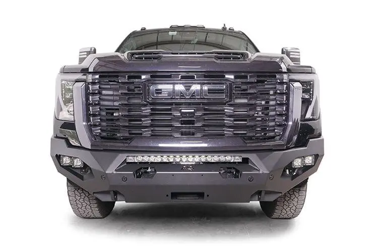 Fab Fours Gm24-X6251-1 Gmc Sierra 2500/3500 2024-2025 Matrix Front Bumper Winch Ready No Guard 1