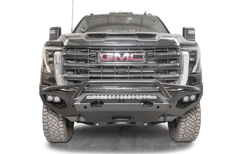 Fab Fours Gm24-X6252-1 Gmc Sierra 2500/3500 2024-2025 Matrix Front Bumper Winch Ready Pre-Runner Guard 1