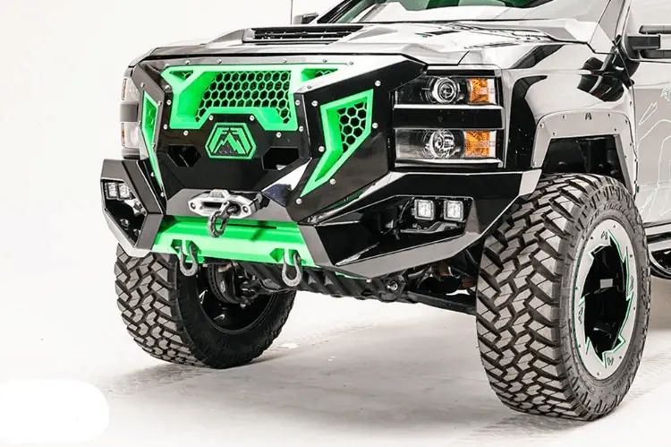 Fab Fours Gr3000-1 Chevy Silverado 2500/3500 Hd 2015-2019 Grumper Front Bumper 1