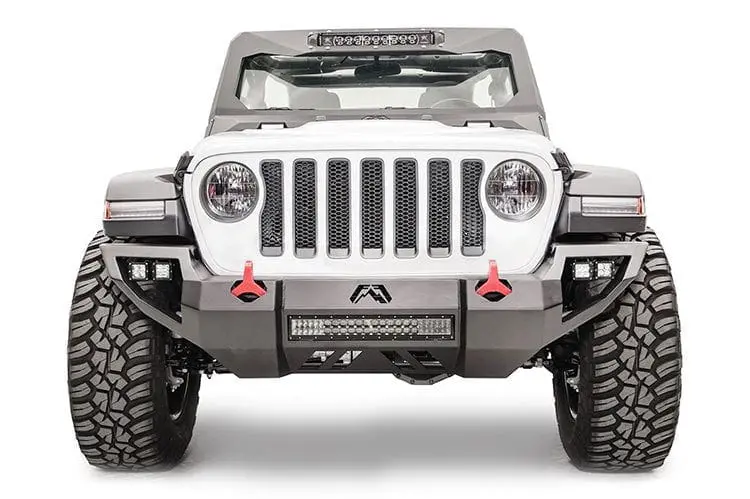 Fab Fours Jl18-D4651-1 Jeep Wrangler Jl 2018-2023 Vengeance Front Bumper No Guard 1