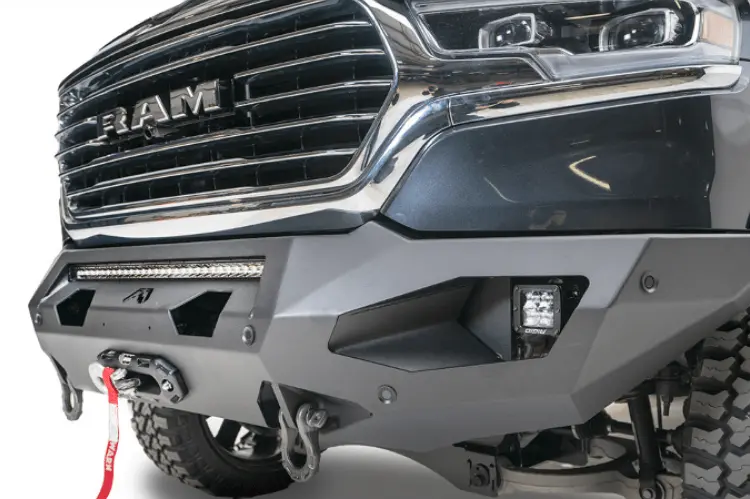 Fab Fours Dr19-X4251-1 Dodge Ram 1500 2019-2025 Matrix Front Bumper Winch Ready No Guard 1