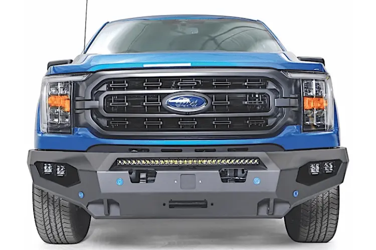 Fab Fours Ff21-X4751-1 Ford F150 2021-2023 Matrix Front Bumper Winch Ready No Guard 1
