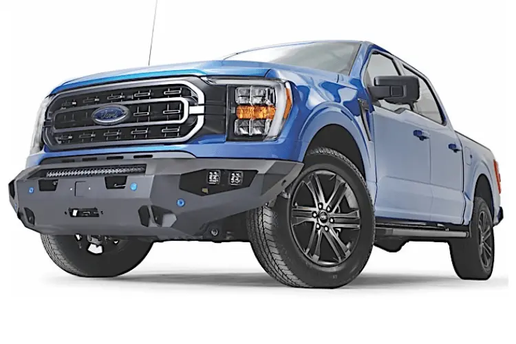 Fab Fours Ff21-X4751-1 Ford F150 2021-2023 Matrix Front Bumper Winch Ready No Guard 2