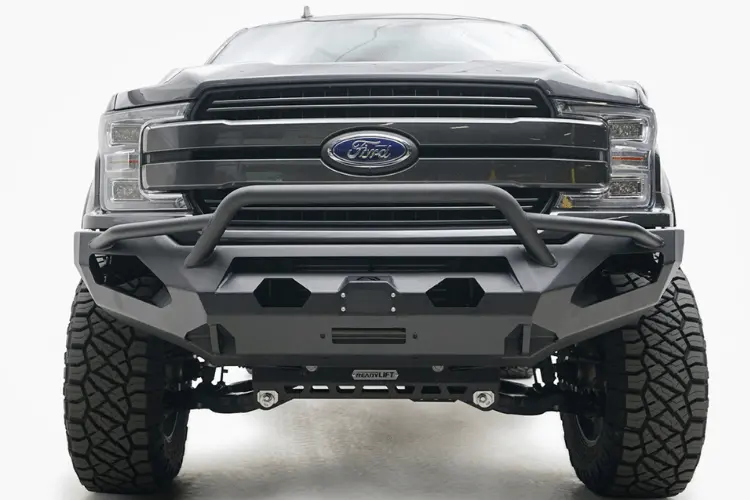 Fab Fours Ff21-X4752-1 Ford F150 2021-2023 Matrix Front Bumper Winch Ready Pre-Runner Guard 1