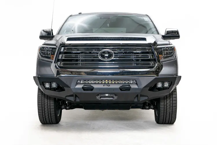 Fab Fours Tt14-X3851-1 Toyota Tundra 2014-2021 Matrix Front Bumper Winch Ready No Guard 1