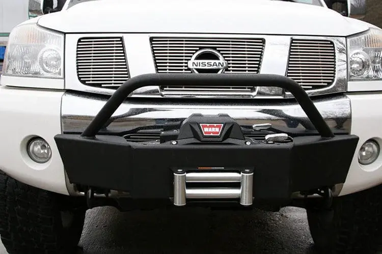Fab Fours Nt04-N1750-1 Nissan Titan 2004-2015 Winch Mount Front Bumper 1