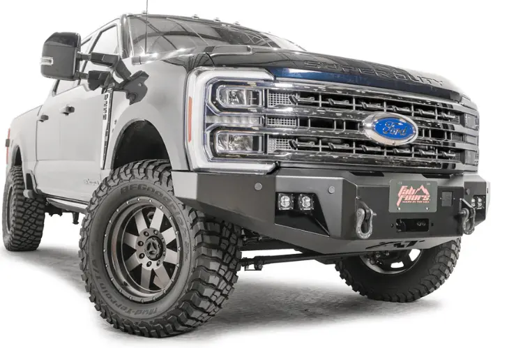 Fab Fours Fs23-A5951-1 Ford F250/F350 Superduty 2023-2025 New Premium Front Bumper Winch Ready No Guard 2