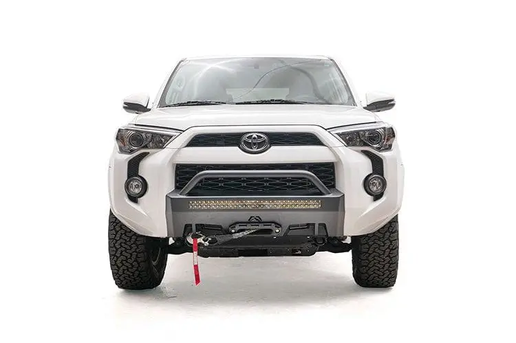 Fab Fours T4r-N4552-1 Toyota 4 Runner 2014-2024 Hidden Front Bumper Winch Ready Low Pre-Runner Guard 1