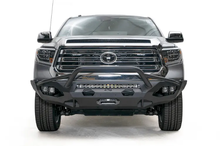 Fab Fours Tt14-X3852-1 Toyota Tundra 2014-2021 Matrix Front Bumper Winch Ready Pre-Runner Guard 1