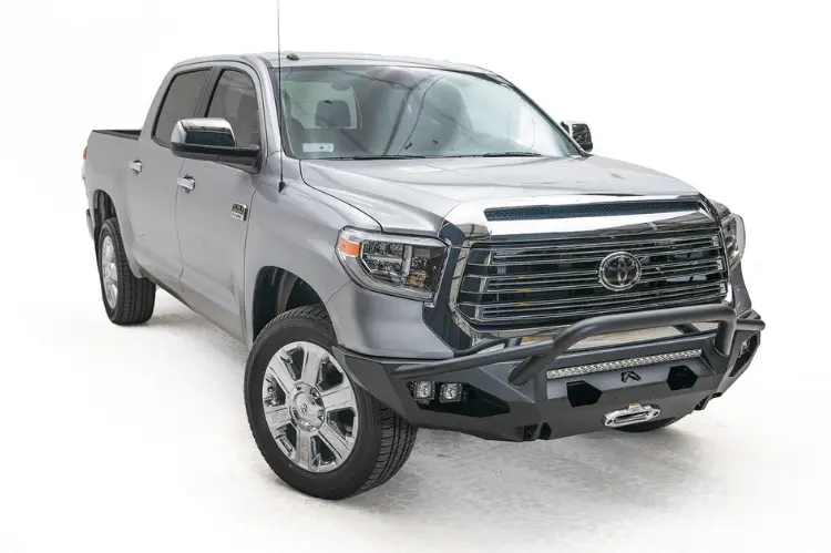 Fab Fours Tt14-X3852-1 Toyota Tundra 2014-2021 Matrix Front Bumper Winch Ready Pre-Runner Guard 2