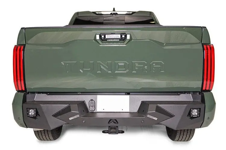 Fab Fours Tt22-E5451-1 Toyota Tundra 2022-2024 Vengeance Rear Bumper With Sensor 1