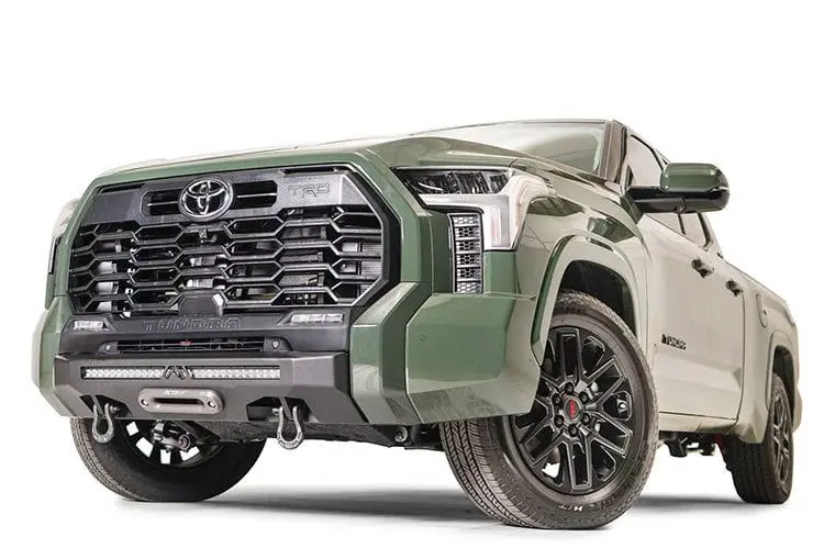Fab Fours Tt22-N5451-1 Toyota Tundra 2022-2024 Hidden Front Bumper Winch Ready No Guard 2