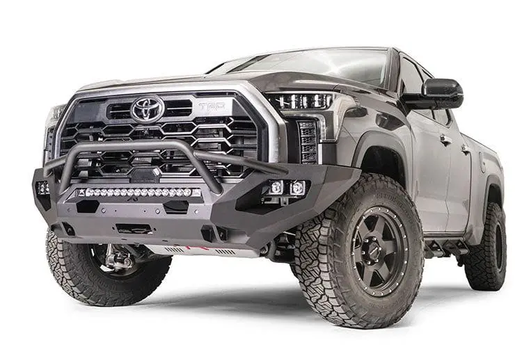 Fab Fours Tt22-X5452-1 Toyota Tundra 2022-2026 Matrix Front Bumper Winch Ready Pre-Runner Guard 2