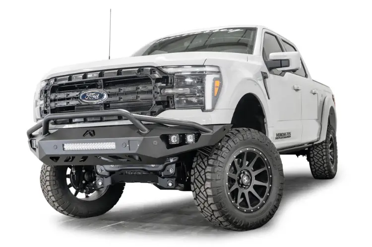 Fab Fours Vengeance Front Bumper With Pre Runner Guard Ff24-D6552-1 2024 Ford F150 1