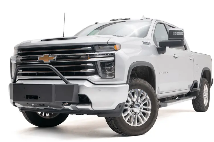 Fab Fours Ch20-N4960-1 Chevy Silverado 2500/3500 2020-2023 Winch Mount Front Bumper Large Frame 1