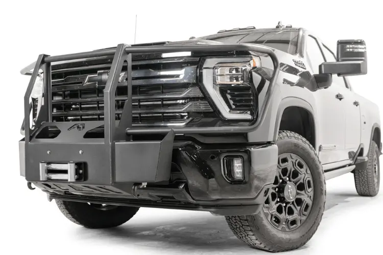 Fab Fours Ch24-N6170-1 Chevy Silverado 2500/3500 2024 Winch Mount Front Bumper Full Guard 1