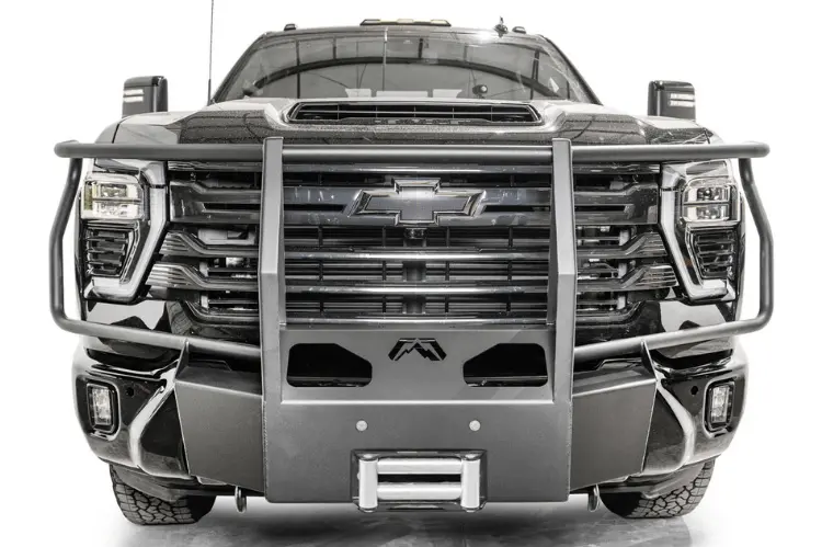 Fab Fours Ch24-N6170-1 Chevy Silverado 2500/3500 2024 Winch Mount Front Bumper Full Guard 2
