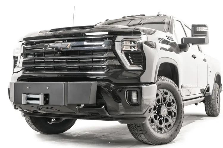 Fab Fours Ch24-N6161-1 Chevy Silverado 2500/3500 2024-2025 Winch Mount Front Bumper No Guard 1
