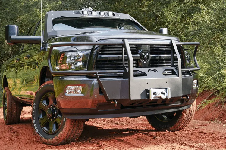 Fab Fours Dr10-N2970-1 Dodge Ram 2500/3500 2010-2018 Winch Mount Front Bumper Full Guard 1