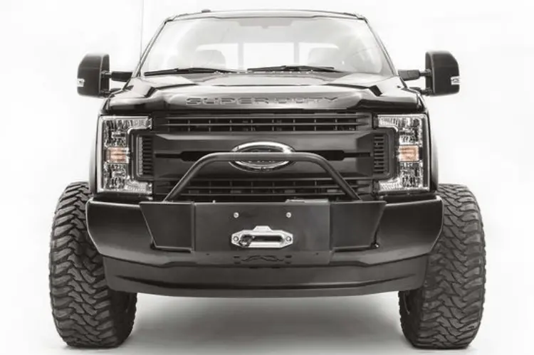 Fab Fours Fs17-N4160-1 Ford F250/F350 Superduty 2017-2022 Winch Mount Front Bumper Large Frame 1