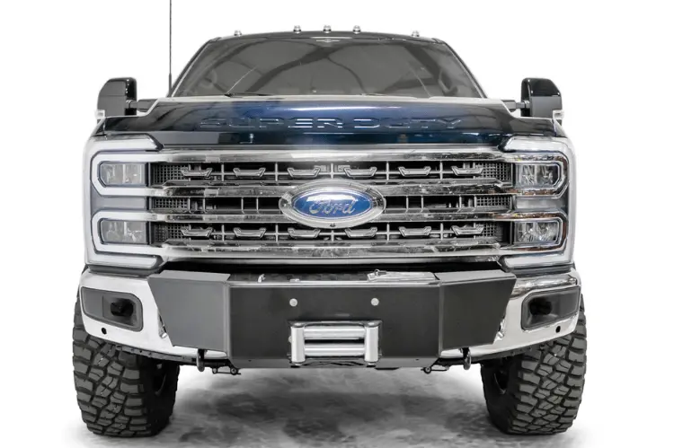 Fab Fours Fs23-N5961-1 Ford F450/F550 Superduty 2023-2024 Winch Mount Front Bumper No Guard 2