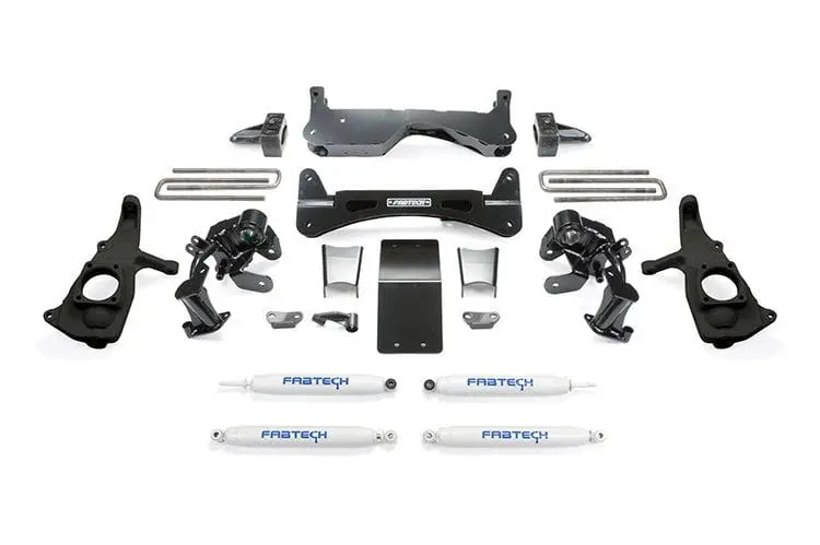 Fab Tech K1046 Chevy Silverado 2500Hd/3500Hd 2011-2018 6" Rts System With Performance Shocks 1