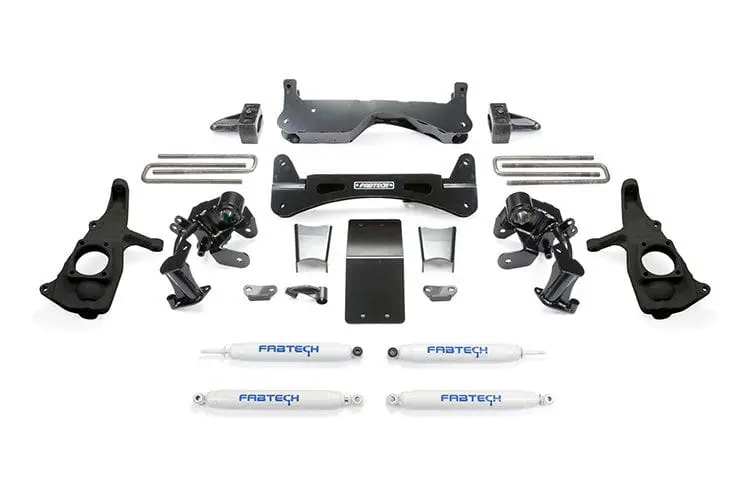 Fab Tech K1051 Chevy Silverado 2500Hd/3500Hd 2011-2018 6" Rts System With Performance Shocks 1